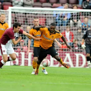 Sylvan Ebanks-Blake in Action: Wolverhampton Wanderers vs Heart of Midlothian - Pre-season Friendly Sylvan Ebanks-Blake in Action: Wolverhampton Wanderers vs Heart of Midlothian - Pre-season Friendly