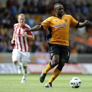 Sylvan Ebanks-Blake in Action: Wolverhampton Wanderers vs Stoke City - Premier League Soccer Sylvan Ebanks-Blake in Action: Wolverhampton Wanderers vs Stoke City - Premier League Soccer