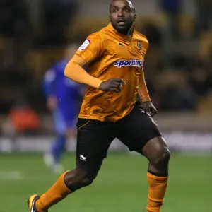 Sylvan Ebanks-Blake in Action: Wolves vs. Watford (Championship Match, Molineux, 2013) Sylvan Ebanks-Blake in Action: Wolves vs. Watford (Championship Match, Molineux, 2013)