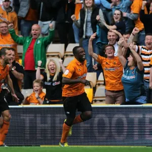 Sylvan Ebanks-Blake Scores First Goal for Wolverhampton Wanderers Against Leicester City at Molineux Sylvan Ebanks-Blake Scores First Goal for Wolverhampton Wanderers Against Leicester City at Molineux
