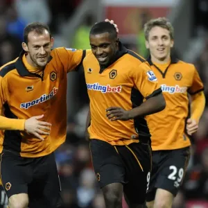 Sylvan Ebanks-Blake's Equalizer: Manchester United vs. Wolverhampton Wanderers, Barclays Premier League Sylvan Ebanks-Blake's Equalizer: Manchester United vs. Wolverhampton Wanderers, Barclays Premier League