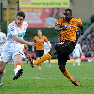 Sylvan Ebanks-Blake's Stunning Goal: Wolverhampton Wanderers Crush Blackpool 4-0 in Premier League