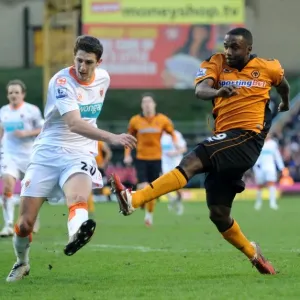 Sylvan Ebanks-Blake's Stunning Goal: Wolverhampton Wanderers Crush Blackpool 4-0 in Premier League