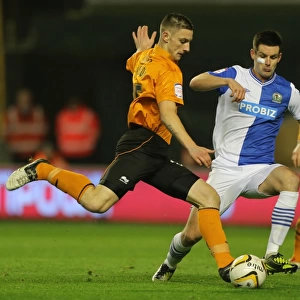 npower Football League Championship Jigsaw Puzzle Collection: Wolves v Blackburn Rovers : Molineux : 11-01-2013