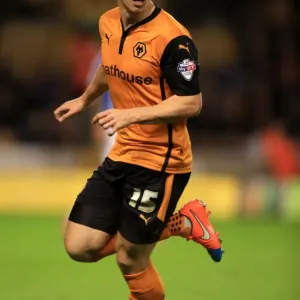 Tommy Rowe in Action: Wolverhampton Wanderers vs Huddersfield Town (Sky Bet Championship at Molineux) Tommy Rowe in Action: Wolverhampton Wanderers vs Huddersfield Town (Sky Bet Championship at Molineux)