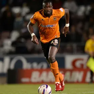 Tongo Doumbia Scores the Winning Goal: Wolverhampton Wanderers vs Northampton Town, Capital One Cup Round 2, Sixfields Stadium (2012)