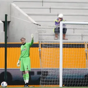 Wolverhampton Wanderers: Wayne Hennessey Kicks Off Pre-Season Match at New Stan Cullis Stand Against Real Zaragoza Wolverhampton Wanderers: Wayne Hennessey Kicks Off Pre-Season Match at New Stan Cullis Stand Against Real Zaragoza