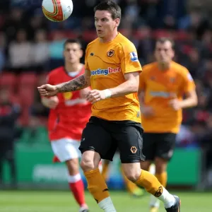 Wolverhampton Wanderers Adam Hammill in Action against Crewe Alexandra - Pre-Season Friendly