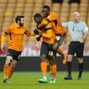 Wolverhampton Wanderers: Bakary Sako's Triumphant Goal Celebration vs. Bristol City (Sky Bet League One) Wolverhampton Wanderers: Bakary Sako's Triumphant Goal Celebration vs. Bristol City (Sky Bet League One)