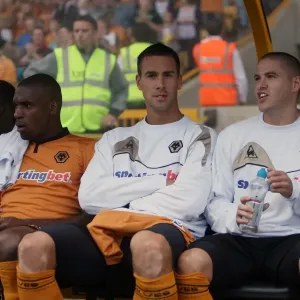 Wolverhampton Wanderers: Bench Duo - Stefan Maierhofer and Michael Kightly