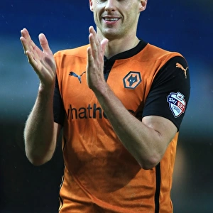 Wolverhampton Wanderers Celebrate Championship Victory at Ewood Park: David Edwards Rejoices with Fans (Blackburn Rovers vs. Wolves)