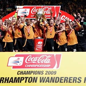 Matches 08-09 Framed Print Collection: Championship Champions Celebration