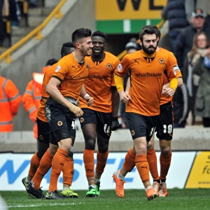 Wolverhampton Wanderers: Danny Batth Scores the Winning Goal Against Peterborough United in Sky Bet League One (05-04-2014, Molineux Stadium)