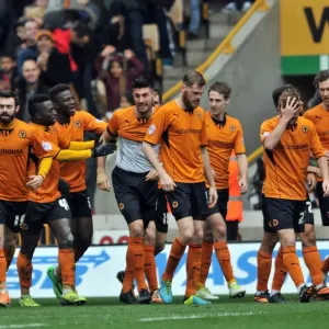 Wolverhampton Wanderers: Danny Batth's Thrilling Goal Celebration vs. Peterborough United (Sky Bet League One, 05-04-2014, Molineux Stadium) Wolverhampton Wanderers: Danny Batth's Thrilling Goal Celebration vs. Peterborough United (Sky Bet League One, 05-04-2014, Molineux Stadium)