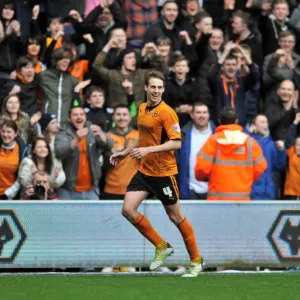 Wolverhampton Wanderers Dave Edwards: Double Delight in Sky Bet League One Clash vs. Peterborough United (April 5, 2014) Wolverhampton Wanderers Dave Edwards: Double Delight in Sky Bet League One Clash vs. Peterborough United (April 5, 2014)