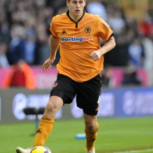 Wolverhampton Wanderers David Edwards in Action: Premier League Clash vs Birmingham City Wolverhampton Wanderers David Edwards in Action: Premier League Clash vs Birmingham City