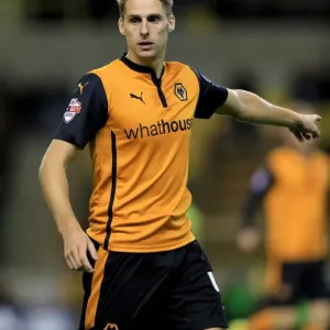 Wolverhampton Wanderers David Edwards in Action: Sky Bet Championship Match vs Middlesbrough