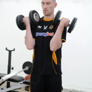 Wolverhampton Wanderers: David Jones at Pre-Season Weights Training in Ireland Wolverhampton Wanderers: David Jones at Pre-Season Weights Training in Ireland