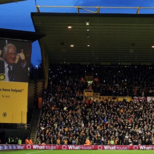 Wolverhampton Wanderers Fans Honor Sir Jack Hayward: Tribute Night at Molineux Stadium (Sky Bet Championship: Wolves vs Blackpool)