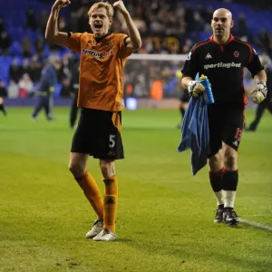 Wolverhampton Wanderers Glory: Stearman's Euphoric Moment at Full Time vs. Tottenham Hotspur (Premier League) Wolverhampton Wanderers Glory: Stearman's Euphoric Moment at Full Time vs. Tottenham Hotspur (Premier League)