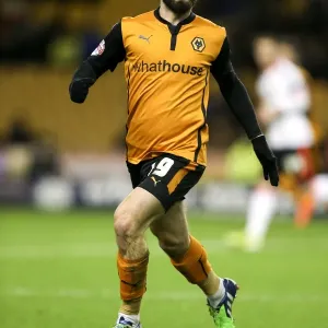 Wolverhampton Wanderers Jack Price in Action during FA Cup Third Round Replay against Fulham at Molineux
