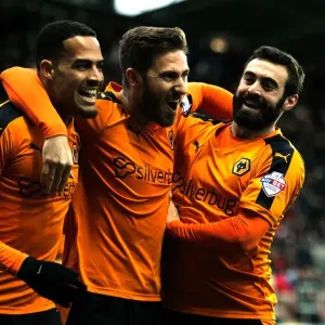 Wolverhampton Wanderers James Henry Scores Opening Goal Against Rotherham United in Sky Bet Championship (2014-15)