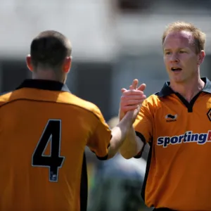 Wolverhampton Wanderers Jody Craddock Scores the Opener in Pre-Season Friendly against Bohemian FC in Ireland