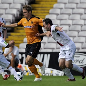 Wolverhampton Wanderers' Kevin Doyle in Action against Bohemians during Pre-Season Friendly Match in Ireland