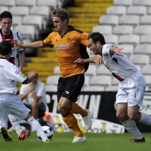 Wolverhampton Wanderers Kevin Doyle in Action against Bohemians during Pre-Season Friendly Match in Ireland