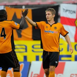 Wolverhampton Wanderers Kevin Doyle: Rejoicing Over His Pre-Season Goal Against RCSC Charleroi