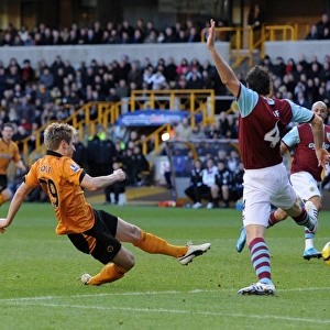 Wolverhampton Wanderers' Kevin Doyle Scores the Decisive Goal: Wolves 2-0 Burnley (Premier League Soccer)
