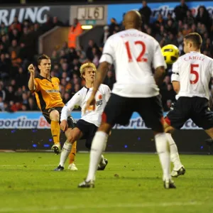 Wolverhampton Wanderers Kevin Foley Scores a Stunning Goal: 1-3 vs. Bolton Wanderers (Premier League Soccer)