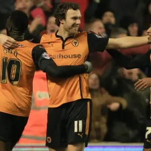 Wolverhampton Wanderers: Kevin McDonald Scores the Second Goal Against Brentford in Sky Bet Championship Match Wolverhampton Wanderers: Kevin McDonald Scores the Second Goal Against Brentford in Sky Bet Championship Match