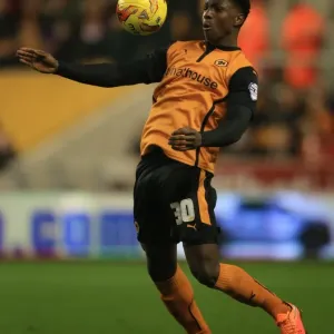 Wolverhampton Wanderers Kortney Hause in Action Against Brentford (Sky Bet Championship) Wolverhampton Wanderers Kortney Hause in Action Against Brentford (Sky Bet Championship)