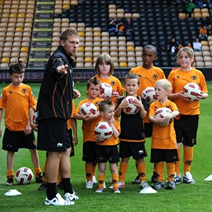 Wolverhampton Wanderers: Matchday Mascots Prepare for Action Ahead of Wolves vs. Real Zaragoza