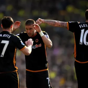 Season 2011-12 Prints: Norwich City V Wolves