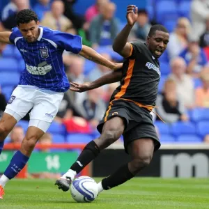 Wolverhampton Wanderers Penalty Call: Sylvan Ebanks-Blake Fouls by Carlos Edwards (Ipswich vs. Wolverhampton)