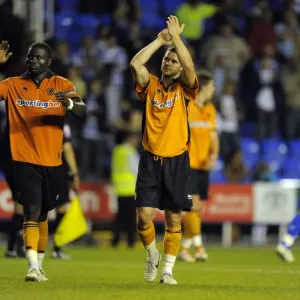 Wolverhampton Wanderers Print: Elokobi and Jarvis Show Appreciation Wolverhampton Wanderers Print: Elokobi and Jarvis Show Appreciation