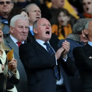 Wolverhampton Wanderers Promotion Triumph: Steve Morgan's Emotional Reaction with Wife Didi and Ian Rush