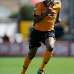 Wolverhampton Wanderers Ronald Zubar in Action against Bohemians in Pre-Season Friendly Match in Ireland