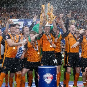 Wolverhampton Wanderers: Sam Ricketts Celebrates Sky Bet League One Title Win at Molineux (2014)