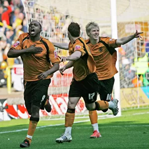 Wolverhampton Wanderers: Sylvan Ebanks-Blake Scores First Goal Against Queens Park Rangers in Championship Match (April 18, 2009)