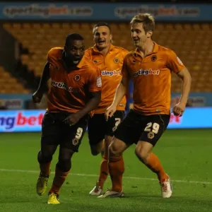 Wolverhampton Wanderers: Sylvan Ebanks-Blake's Thrilling Opening Goal Celebration vs. Crystal Palace (Npower Championship, Molineux Stadium, 2012) Wolverhampton Wanderers: Sylvan Ebanks-Blake's Thrilling Opening Goal Celebration vs. Crystal Palace (Npower Championship, Molineux Stadium, 2012)