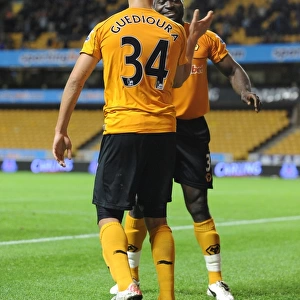 Wolverhampton Wanderers Triumph: Elokobi and Guedioura's Goals Secure 3-0 Carling Cup Victory over Millwall
