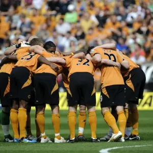 Wolverhampton Wanderers: United in Focus - Team Huddle: Wolves vs Blackburn Rovers, Barclays Premier League Wolverhampton Wanderers: United in Focus - Team Huddle: Wolves vs Blackburn Rovers, Barclays Premier League