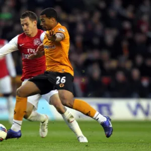 Season 2011-12 Collection: Wolves v Arsenal