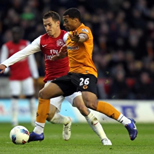 Season 2011-12 Framed Print Collection: Wolves v Arsenal