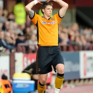 Wolverhampton Wanderers vs Heart of Midlothian: Greg Halford in Action (Pre-season Friendly) Wolverhampton Wanderers vs Heart of Midlothian: Greg Halford in Action (Pre-season Friendly)