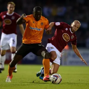 Wolverhampton Wanderers vs Northampton Town: A Capital One Cup Showdown - Luke Gutteridge vs Frank Nouble (August 30, 2012)
