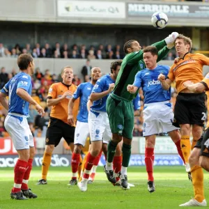 Matches 09-10 Poster Print Collection: Wolves vs Portsmouth